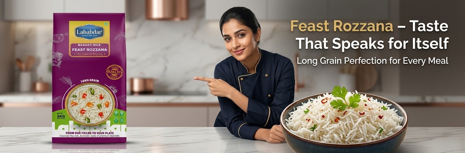 Feast Rozzana Basmati Rice